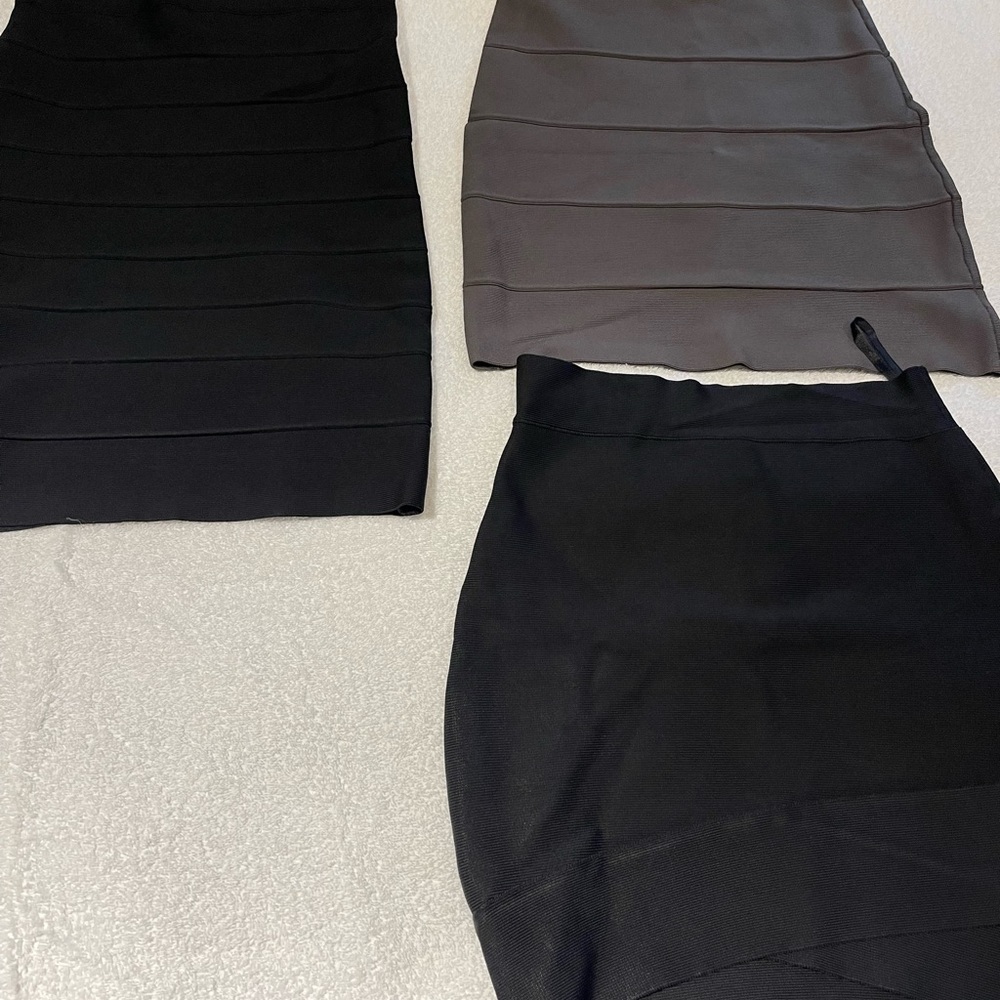 BCBG MAX AZRIA Power Bodycon Bandage Skirts Size S